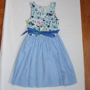 EUC Blue Guess Kids Dress with a Removable Belt